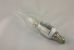 E14 Candle Light 3w 3 Prong Clear Glass Flame Tip Warm White